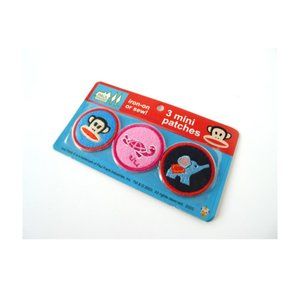 Paul Frank Mini Patch Set, Iron on or Sew on, New, Original